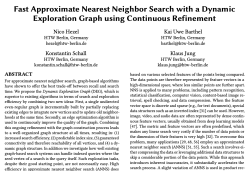 Fast Approximate Nearest Neighbor Search with a Dynamic Exploration Graph using Continuous Refinement