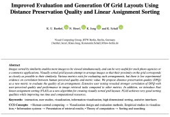 Improved Evaluation and Generation Of Grid Layouts Using Distance Preservation Quality and Linear Assignment Sorting