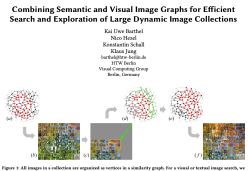 Combining Semantic and Visual Image Graphs for Efficient Search and Exploration of Large Dynamic Image