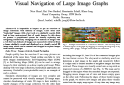 Visual Navigation of Large Image Graphs