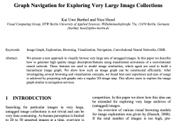 Graph Navigation for Exploring Very Large Image Collections