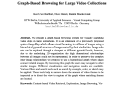 Graph-Based Browsing for Large Video Collections