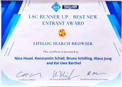 LSC Runner-up / Best New Entrant Award